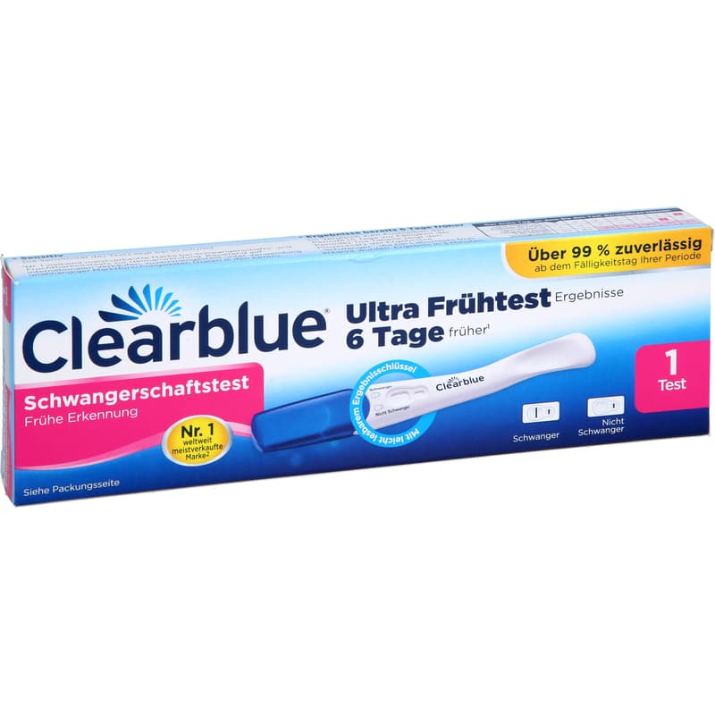 CLEARBLUE Schwangerschaftstest frühe Erkennung