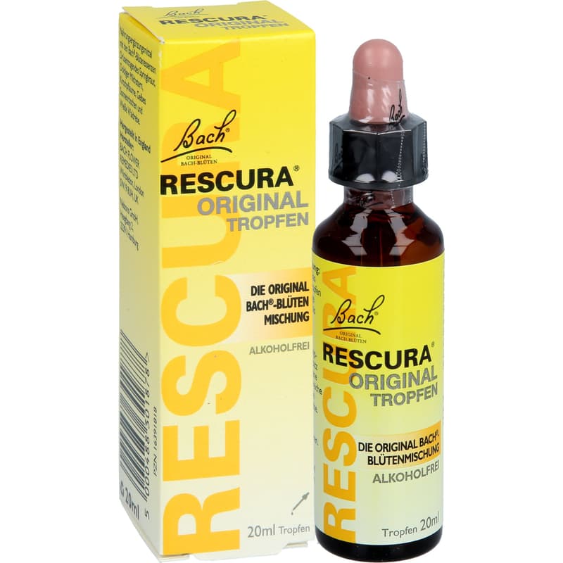 BACHBLÜTEN Original Rescura Tropfen alkoholfrei