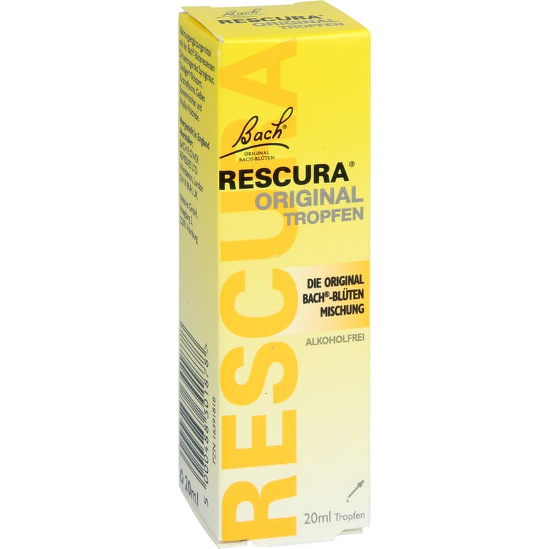 BACHBLÜTEN Original Rescura Tropfen alkoholfrei