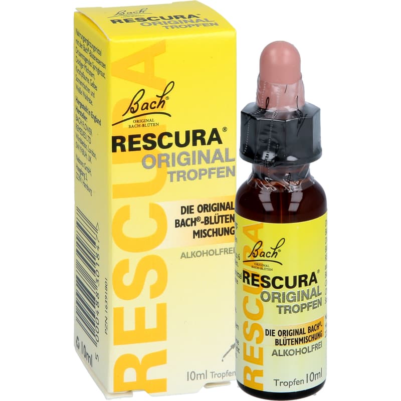 BACHBLÜTEN Original Rescura Tropfen alkoholfrei