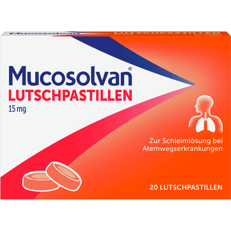 MUCOSOLVAN lozenges 15 mg