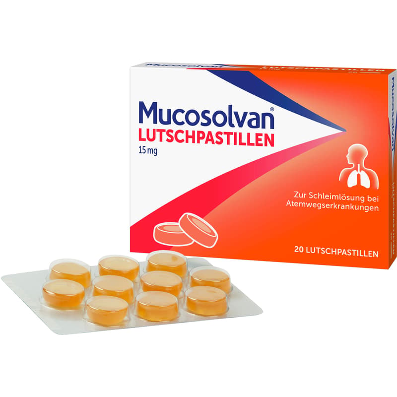 MUCOSOLVAN lozenges 15 mg