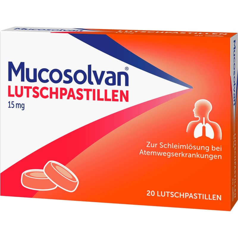 MUCOSOLVAN lozenges 15 mg
