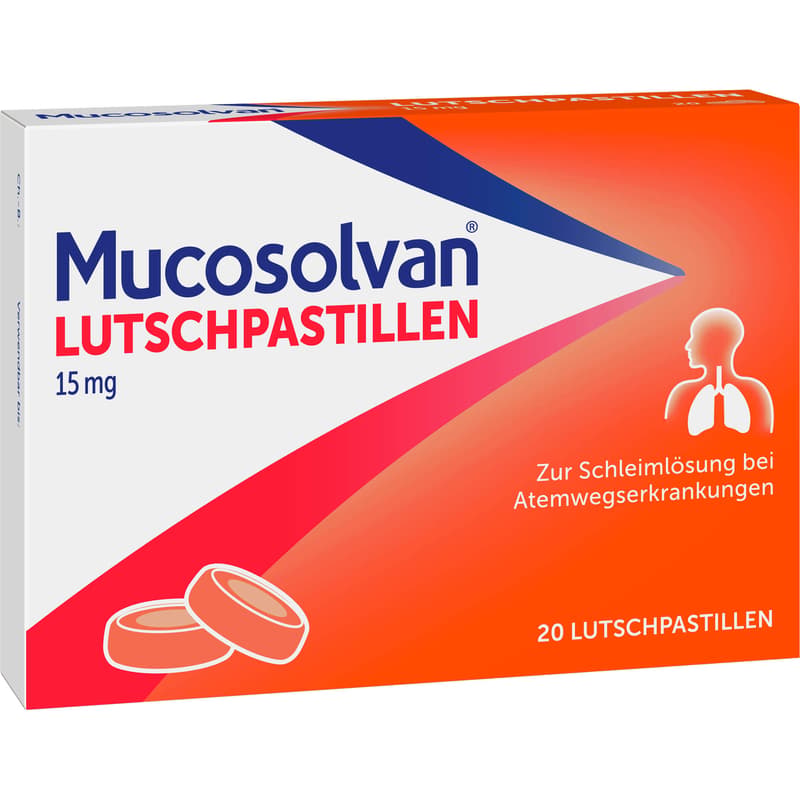 MUCOSOLVAN lozenges 15 mg