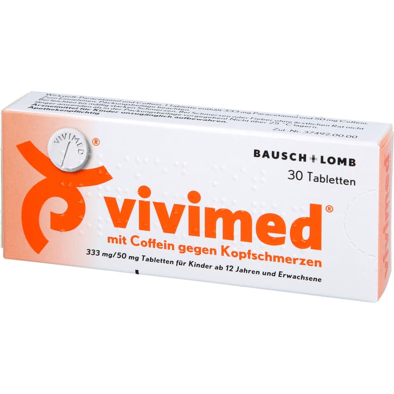 VIVIMED mit Coffein gegen Kopfschmerzen Tabletten
