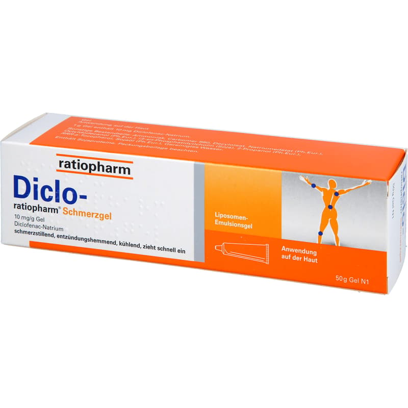 DICLO-RATIOPHARM pain gel