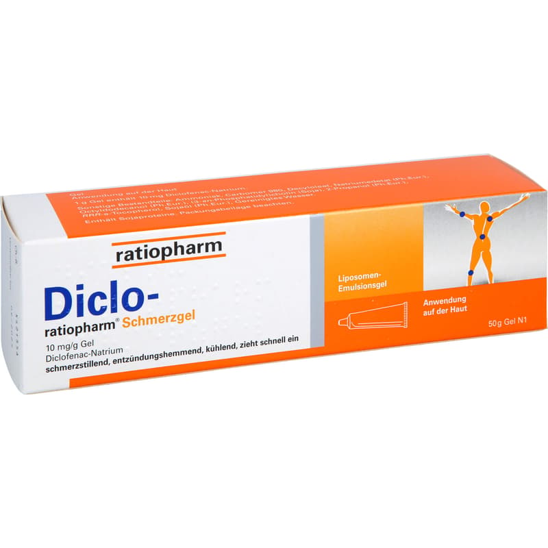 DICLO-RATIOPHARM pain gel