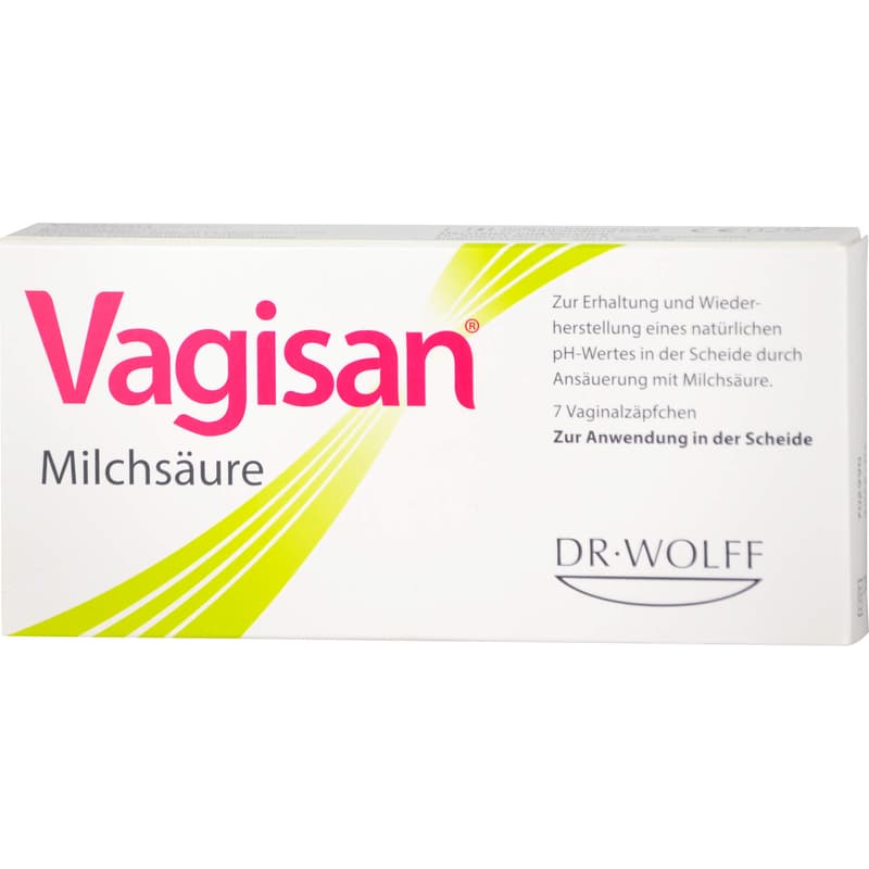 VAGISAN lactic acid vaginal suppositories