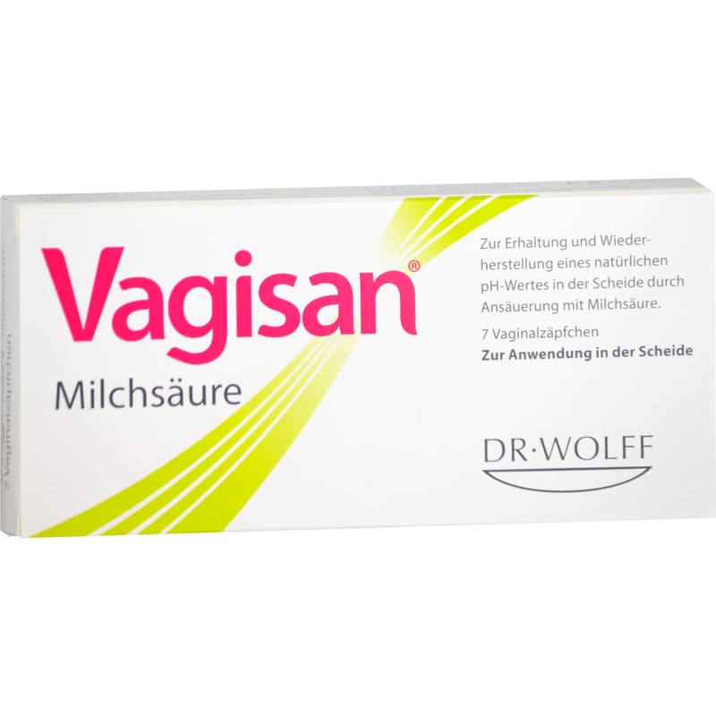 VAGISAN lactic acid vaginal suppositories