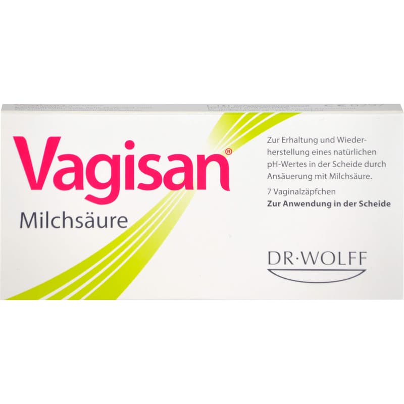 VAGISAN lactic acid vaginal suppositories