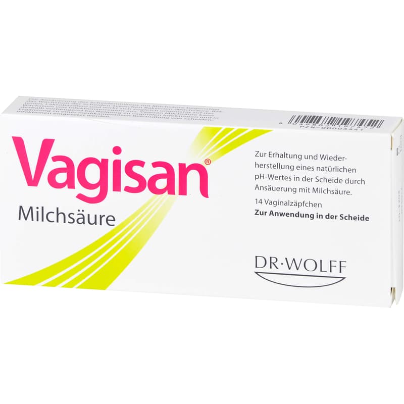 VAGISAN lactic acid vaginal suppositories