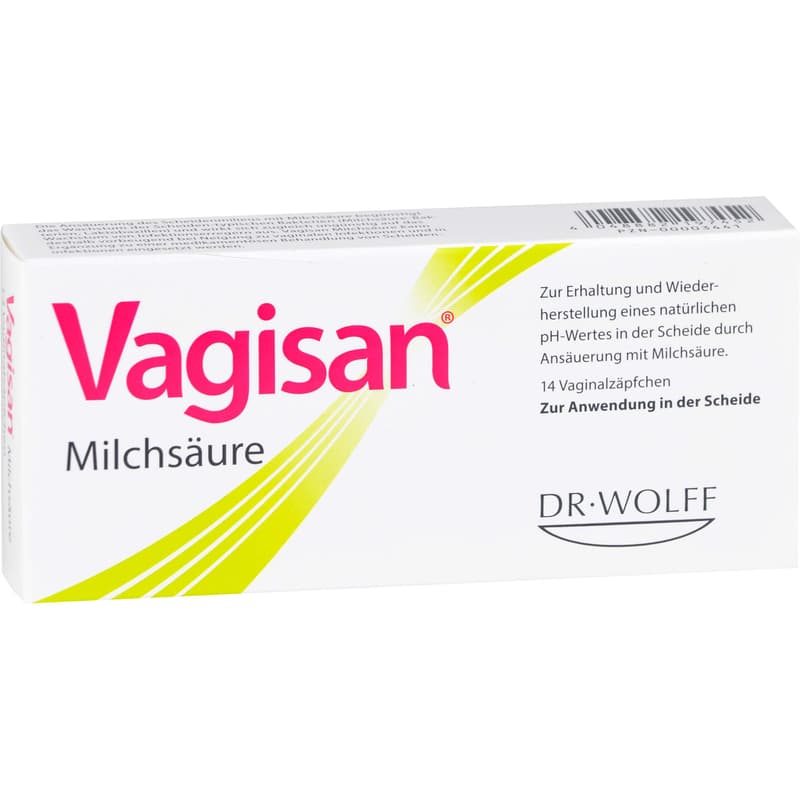 VAGISAN lactic acid vaginal suppositories