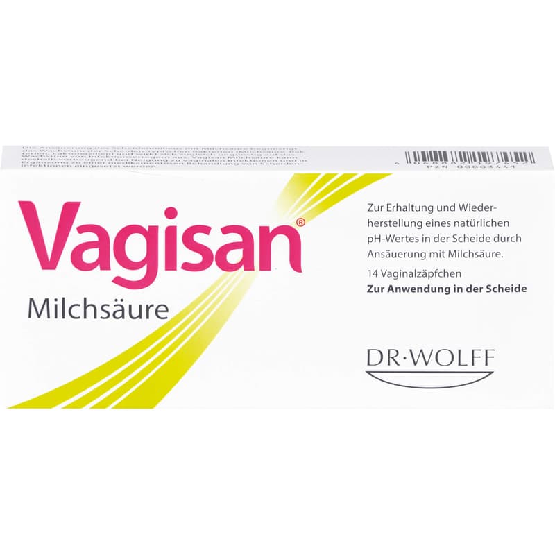 VAGISAN lactic acid vaginal suppositories