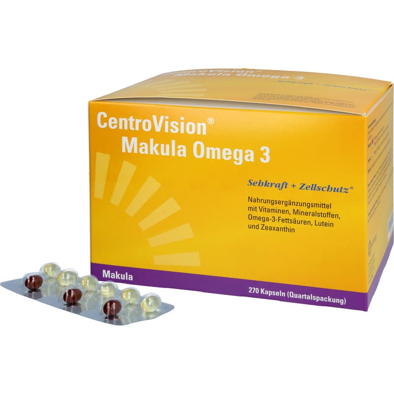 CENTROVISION Makula Omega-3 Kapseln
