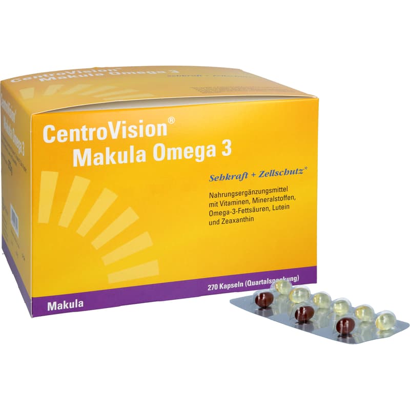 CENTROVISION Makula Omega-3 Kapseln