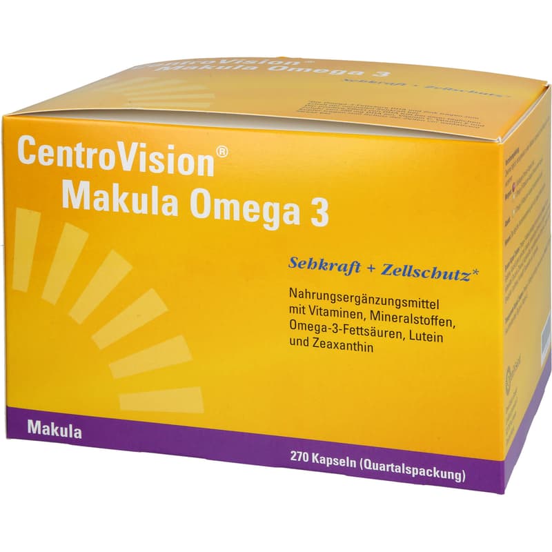 CENTROVISION Makula Omega-3 Kapseln