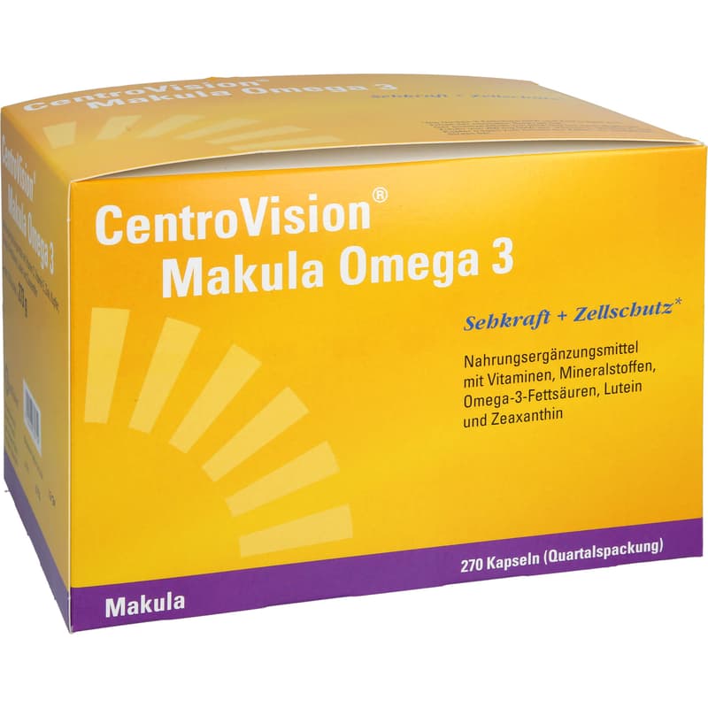 CENTROVISION Makula Omega-3 Kapseln