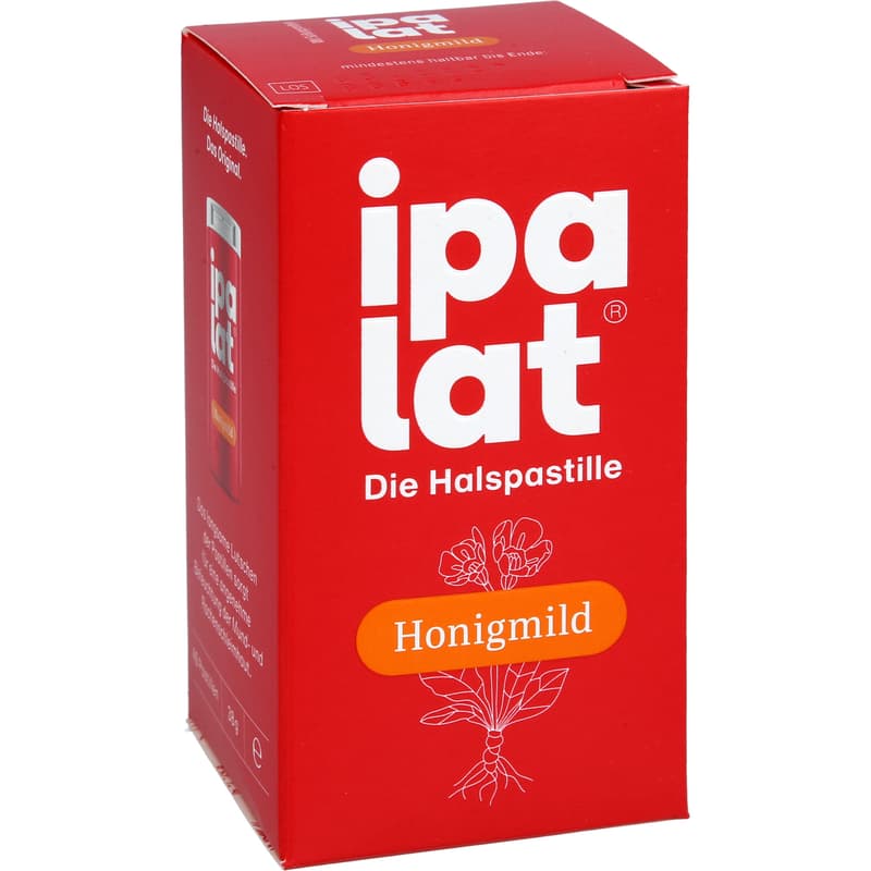 IPALAT Halspastillen honigmild o.Menthol zuckerfr.