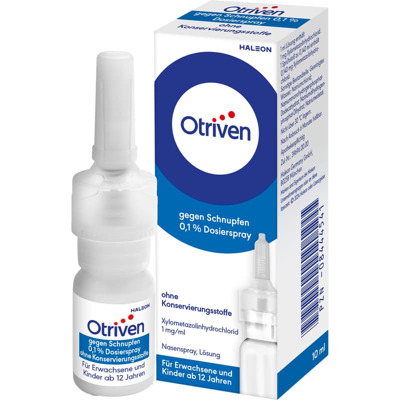 OTRIVEN 0,1% Dosierspray o.Konservierungsstoffe