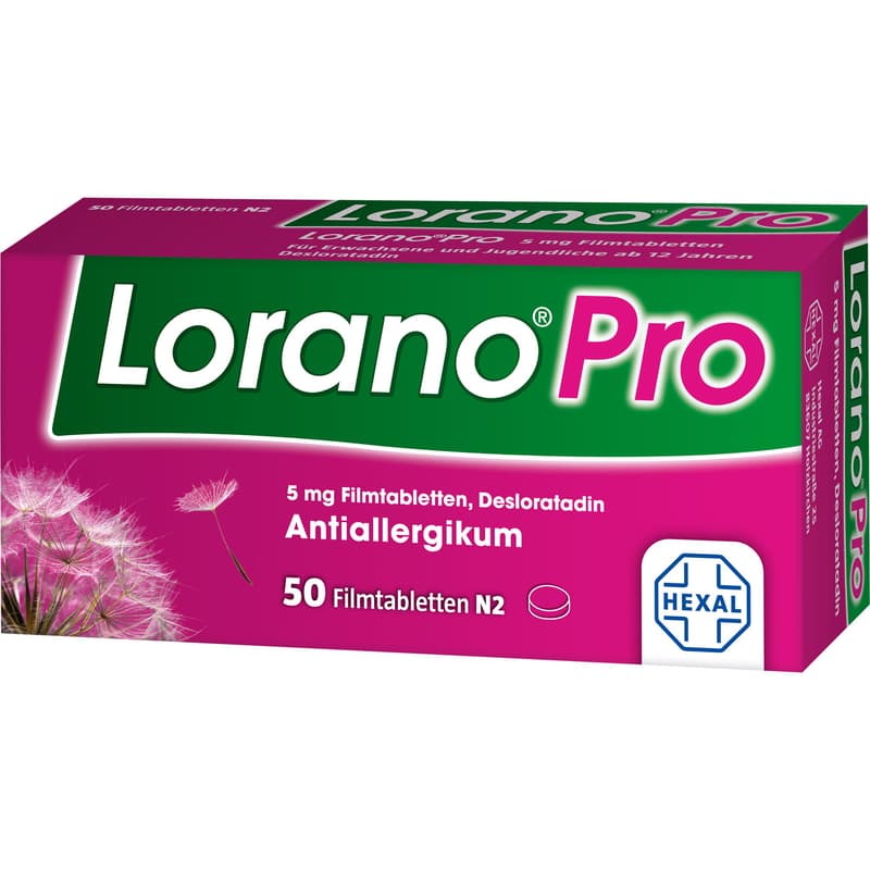 LORANOPRO 5 mg film-coated tablets
