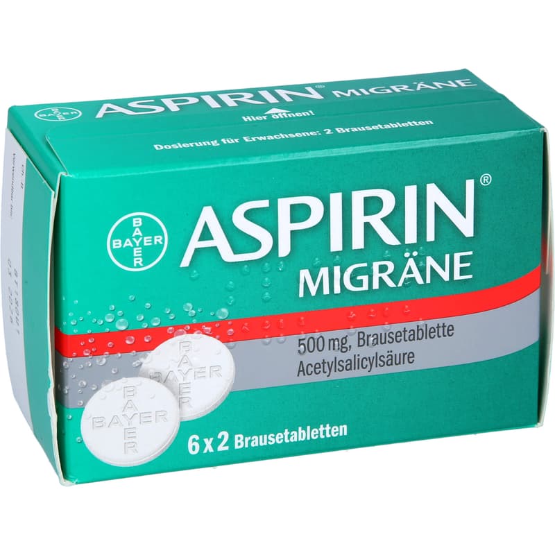 ASPIRIN MIGRÄNE 500 mg Brausetabletten