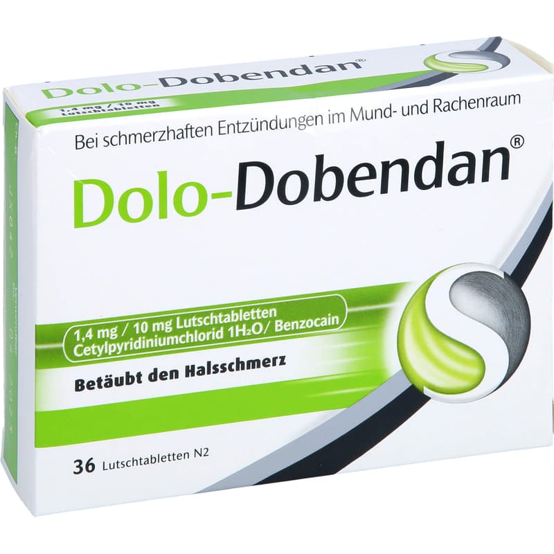 DOLO-DOBENDAN 1,4 mg/10 mg Lutschtabletten