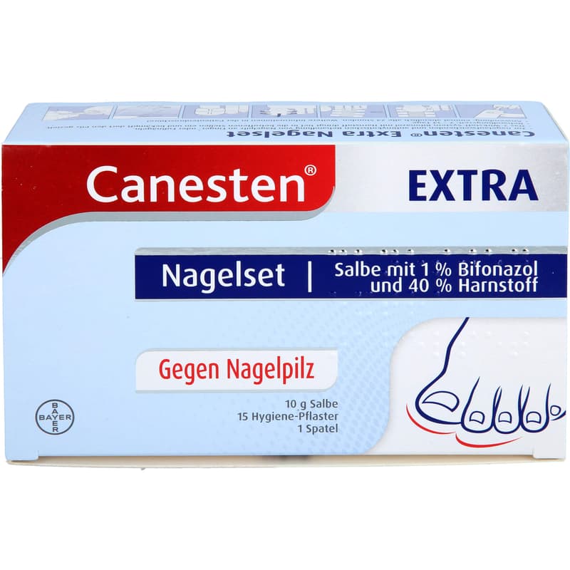 CANESTEN Extra Nagelset