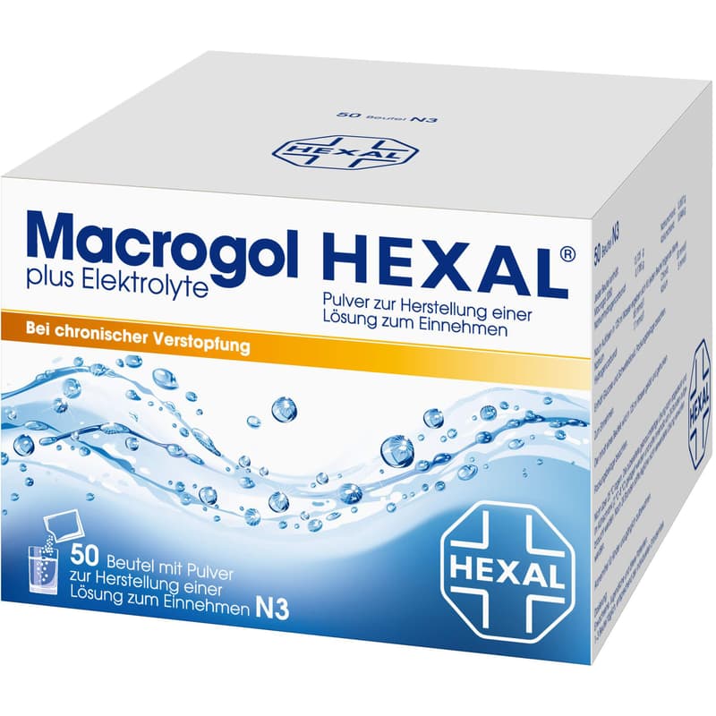 MACROGOL HEXAL plus Elektrolyte Plv.z.H.e.L.z.E.