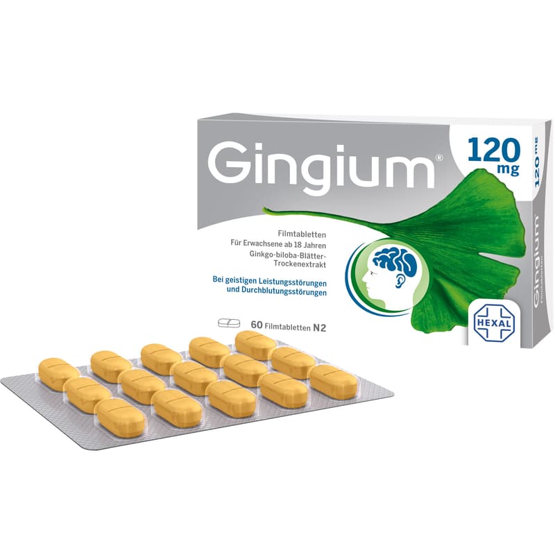 GINGIUM 120 mg Filmtabletten
