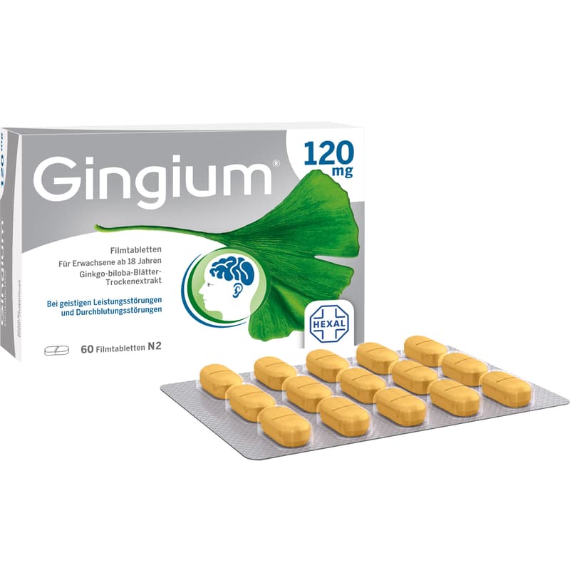 GINGIUM 120 mg Filmtabletten