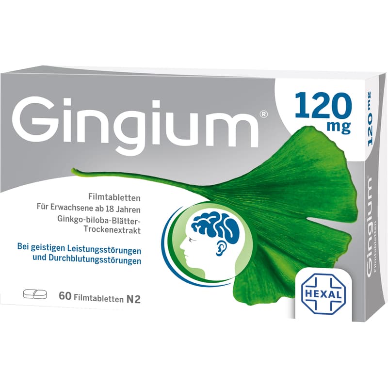 GINGIUM 120 mg Filmtabletten