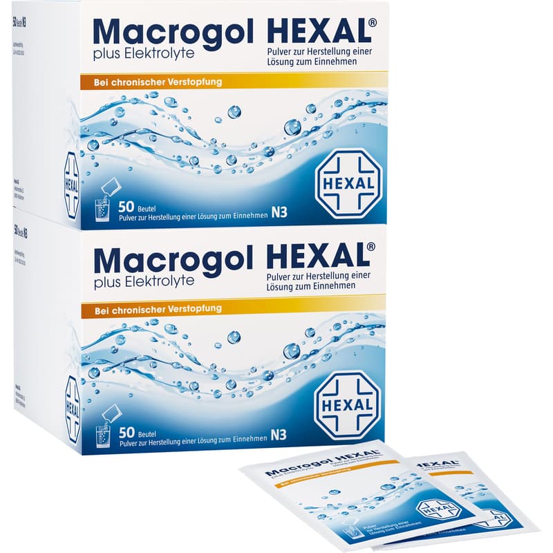 MACROGOL HEXAL plus Electrolytes Plv.zHeLzE