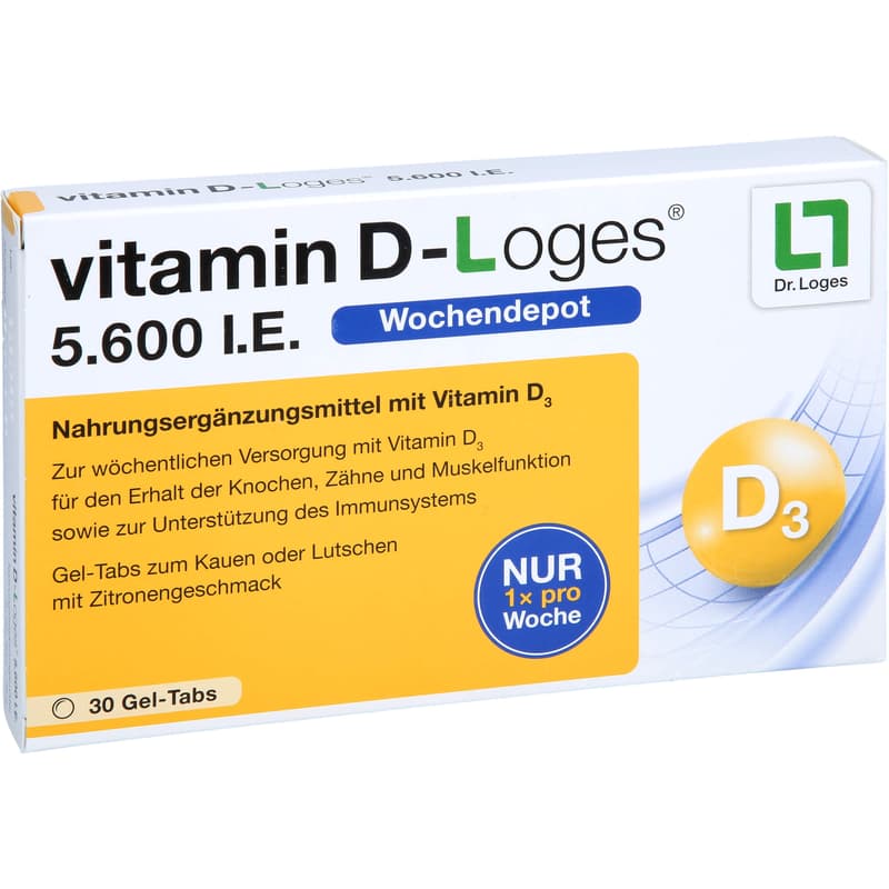 VITAMIN D-LOGES 5.600 I.E. Wochendepot Kautabl.