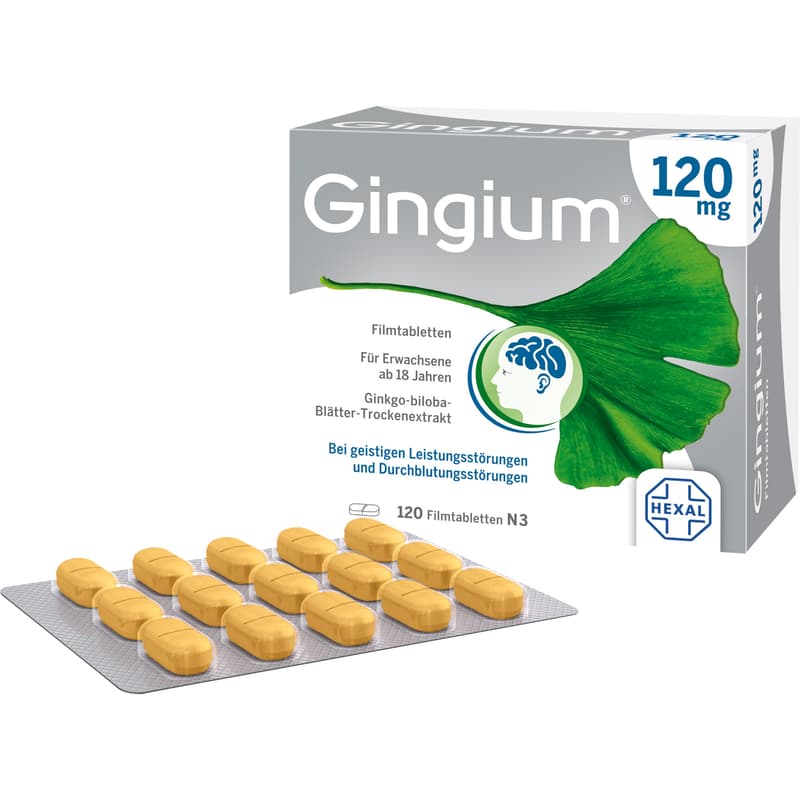 GINGIUM 120 mg Filmtabletten