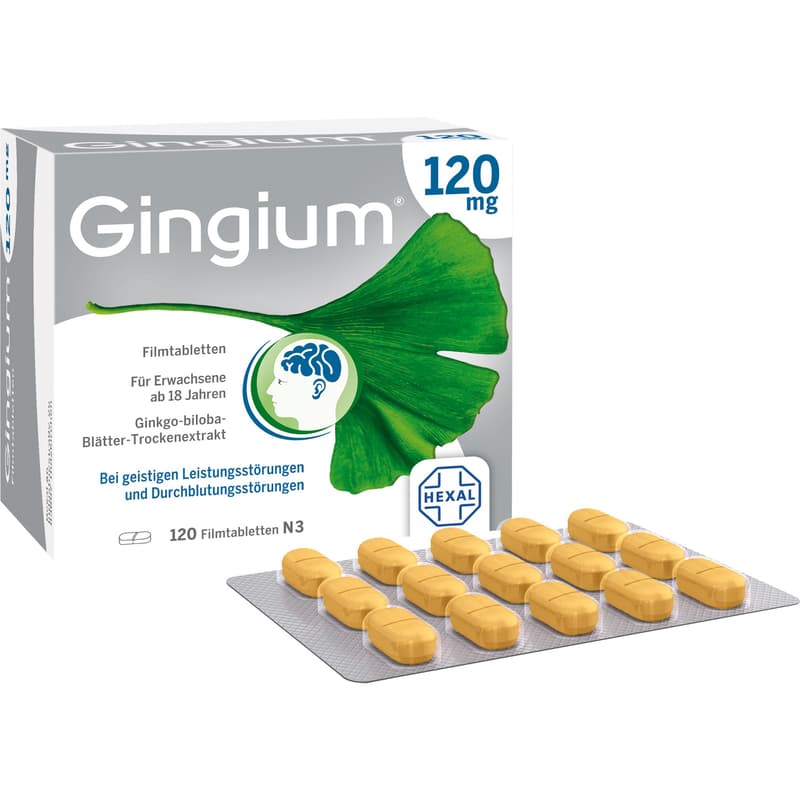 GINGIUM 120 mg Filmtabletten