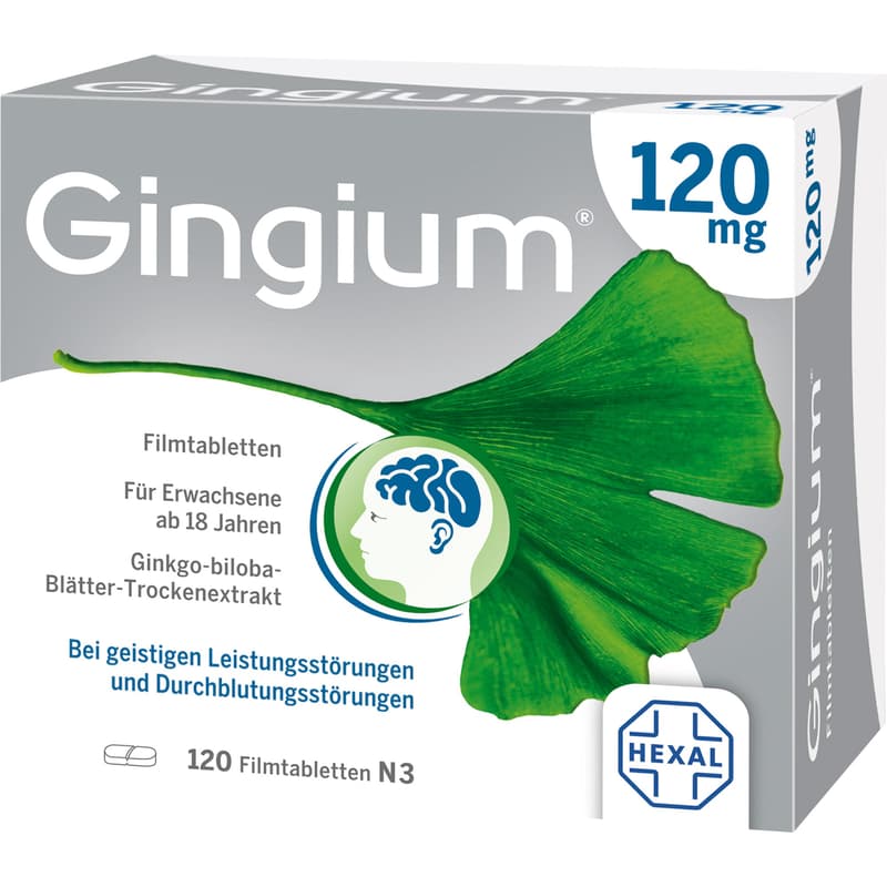 GINGIUM 120 mg Filmtabletten