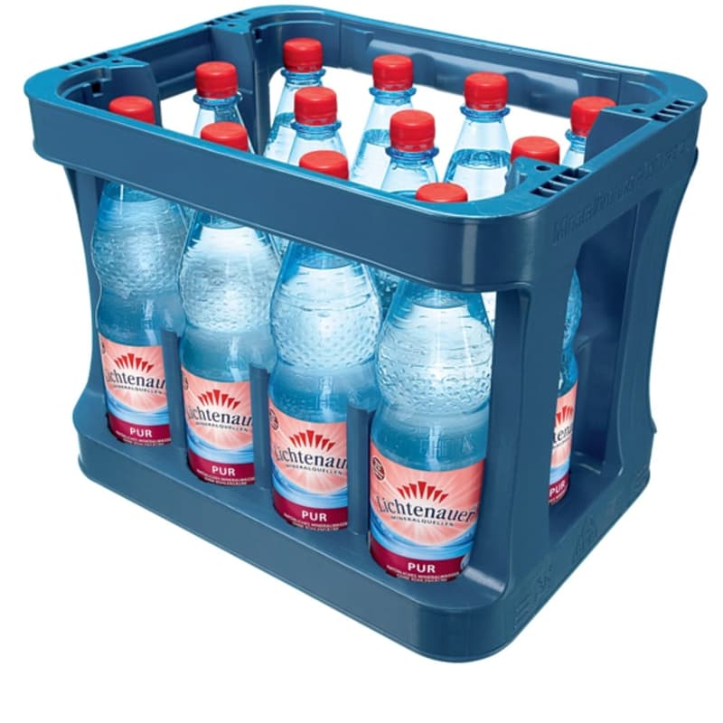 Lichtenauer Pur Kiste 12x1,00 l (MEHRWEG)