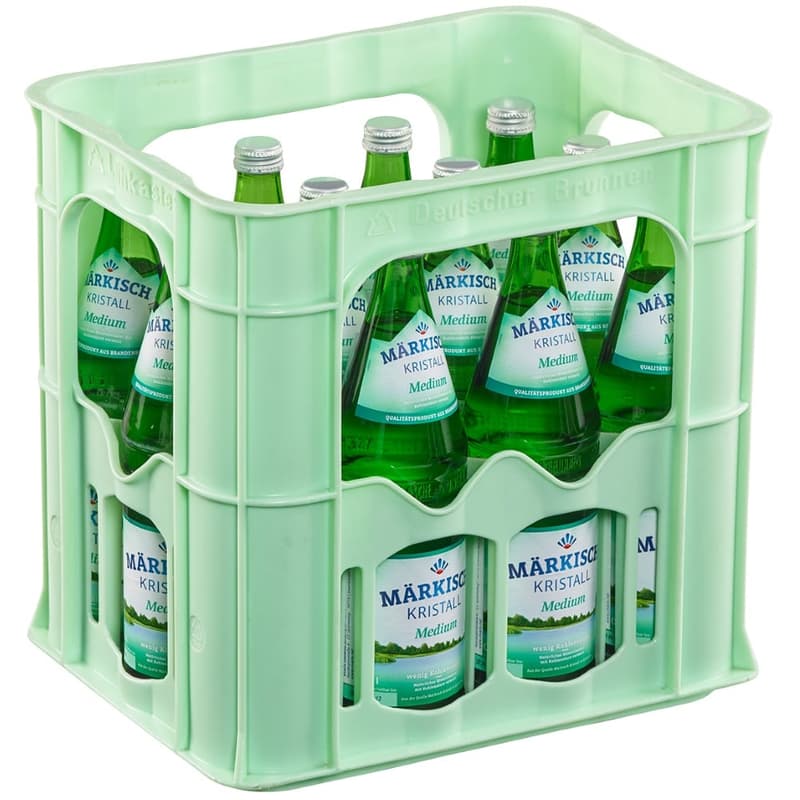 Märkisch Kristall Medium Kiste 12x0,70 l (MEHRWEG)