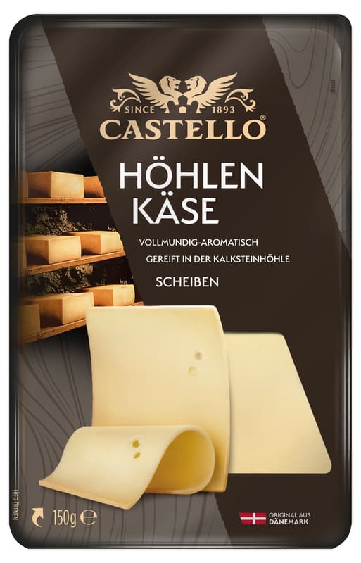 Castello Höhlenkäse Classic, Scheibenkäse