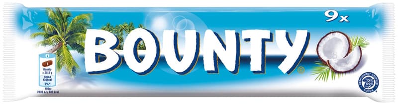 Bounty Milk Multipack 9er