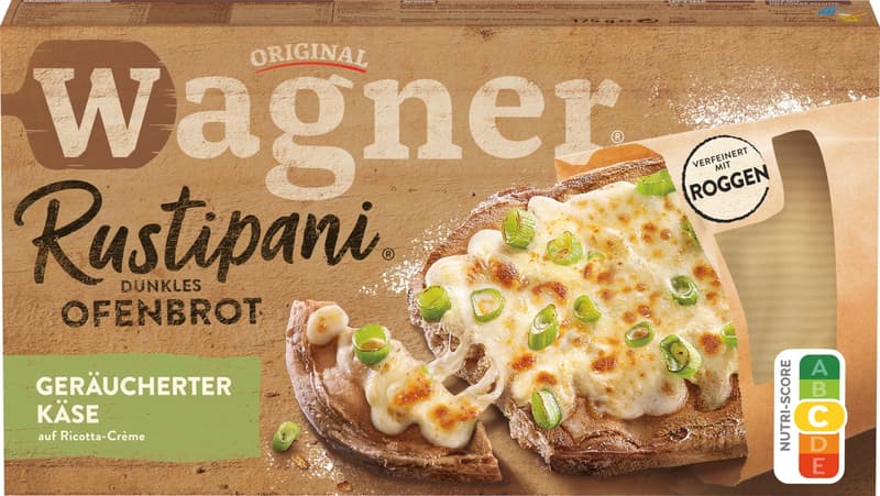 WAGNER RUSTIPANI Dark Oven Bread Smoked Cheese