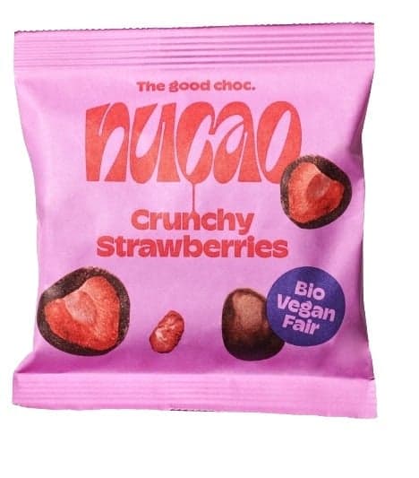 Nucao ORGANIC Crunchy Strawberry - Chocolate