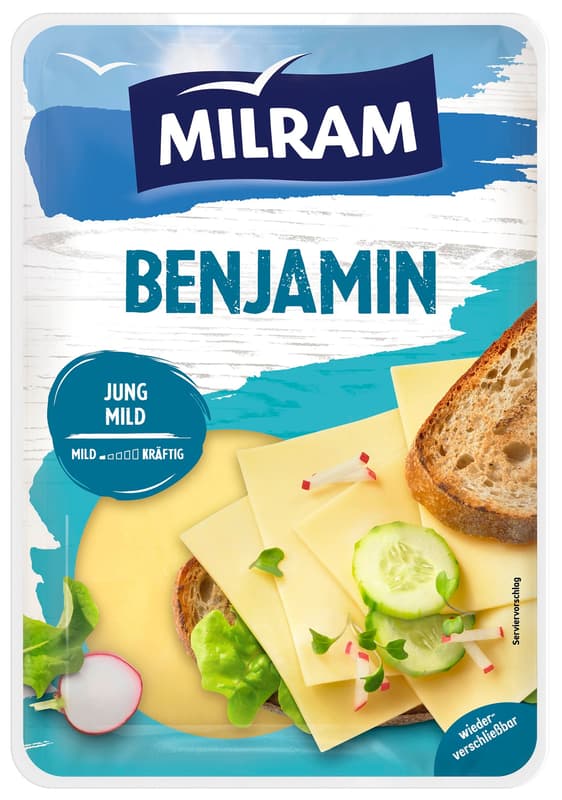Milram Benjamin 48% in slices