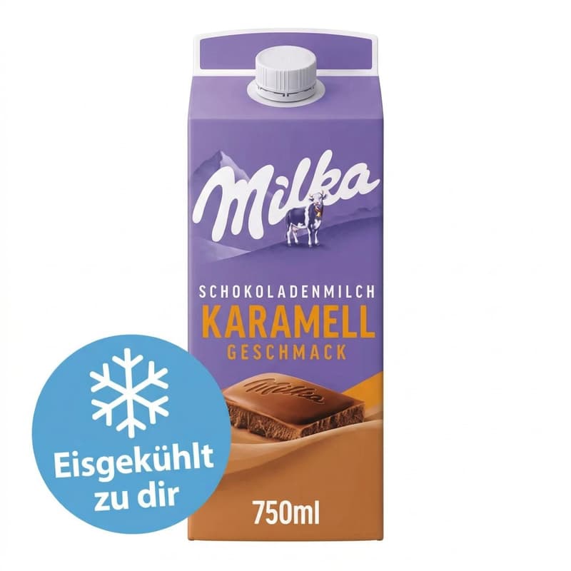 Milka Schokomilch Karamell