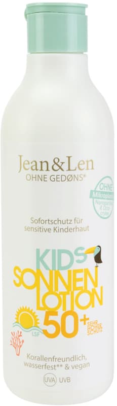 Jean und Len Sensitive Kids Sonnen Lotion LSF 50+