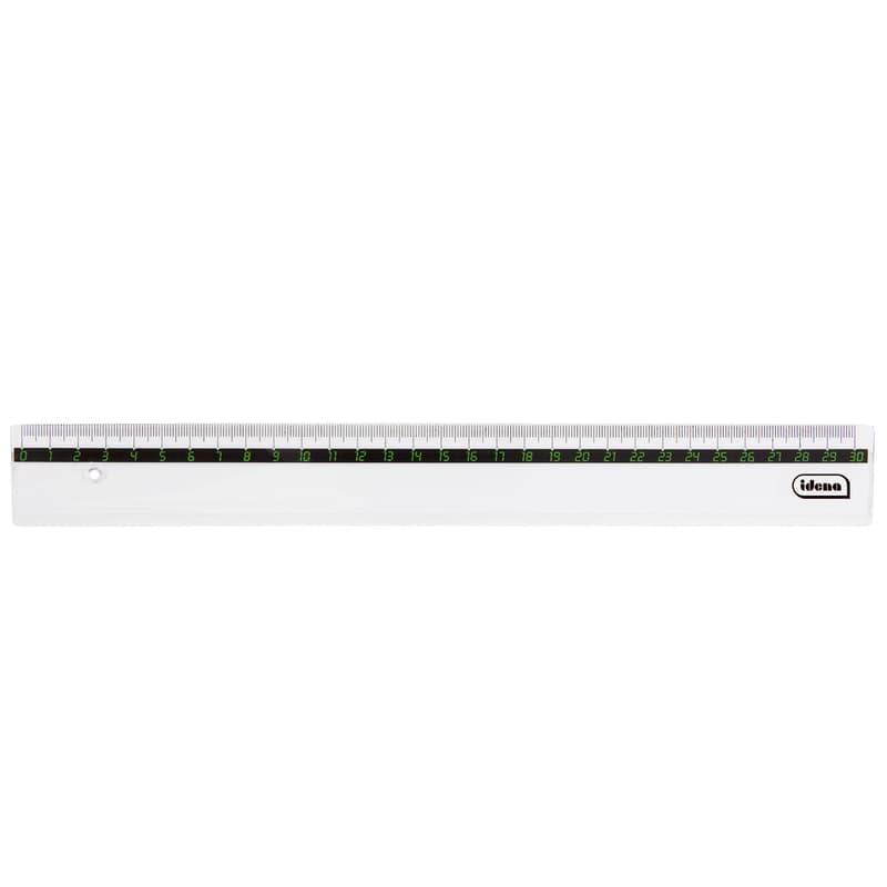 Idena Lineal transparent 30cm
