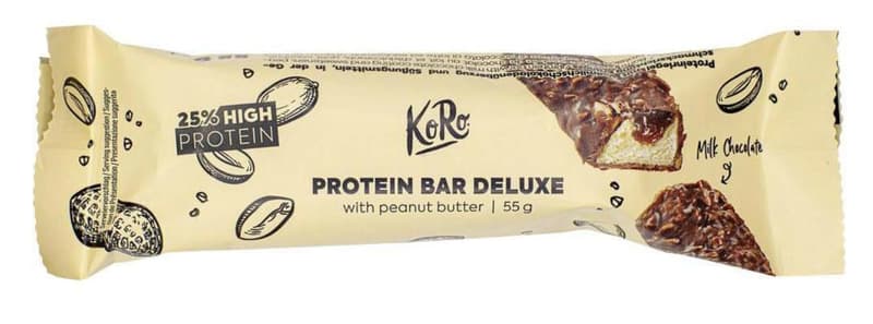 Koro Protein Bar Deluxe with Peanut Butter