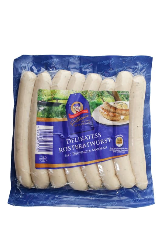 Golßener Rostbratwurst mit Thüringer Majoran