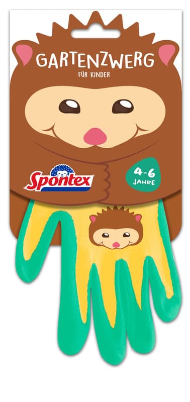 Spontex children's gardening gloves garden gnome 4-6 years