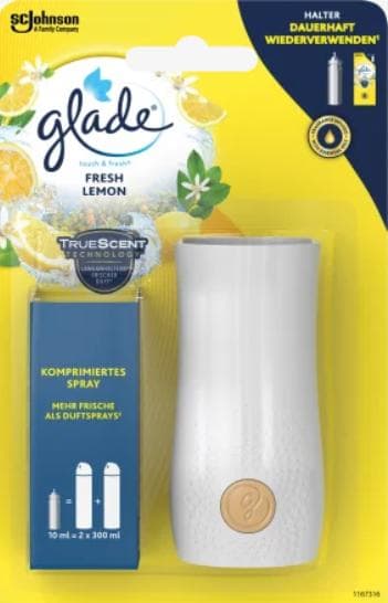 Glade Touch&Fresh Minispray Halter Fresh Lemon